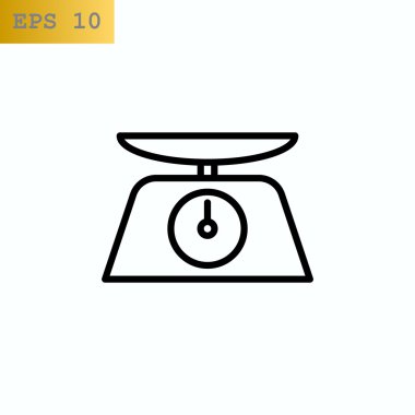 mutfak Terazi simgesi. 