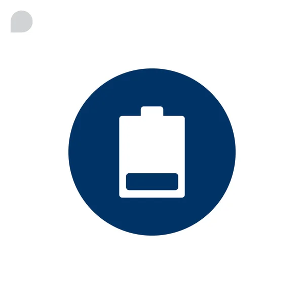 Akumulator, ikona baterii — Wektor stockowy