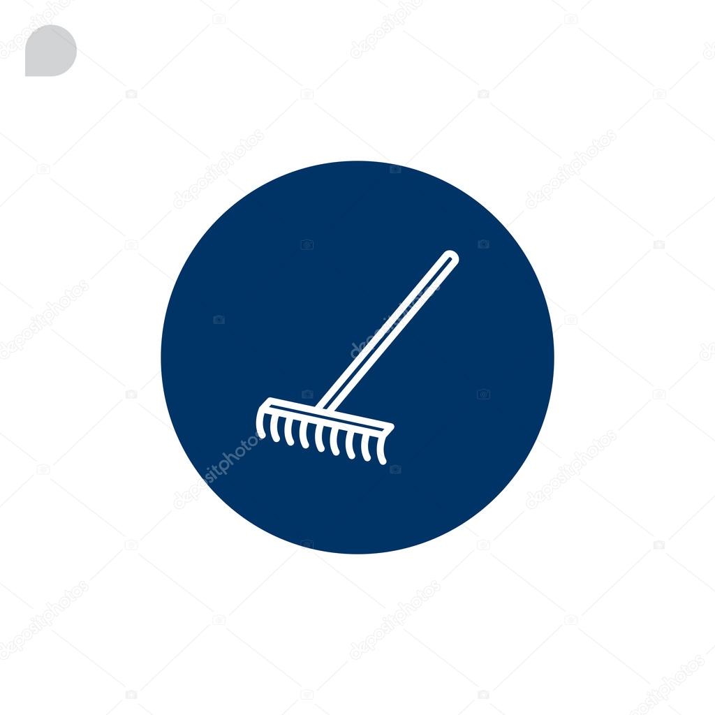 rake tool icon