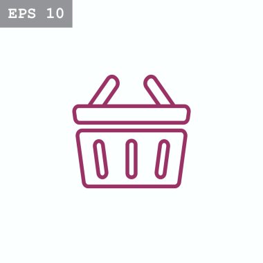 Alışveriş sepeti simgesi
