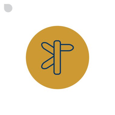 sokak tabelasını simgesi