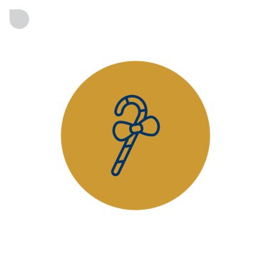 Noel candy cane simgesi