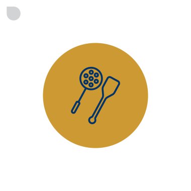 pişirme aletleri simgesi