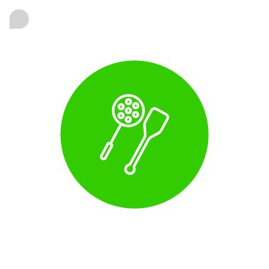 pişirme aletleri simgesi