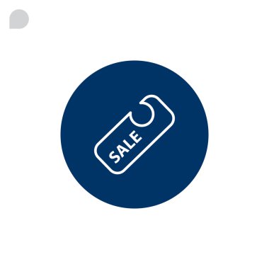 satış etiketi simgesi