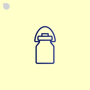 süt teneke kutu simgesi