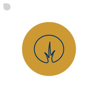 soyut ağaç simgesi