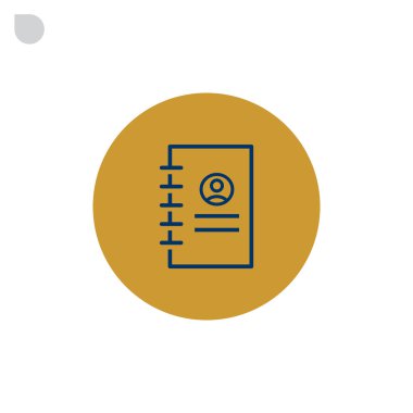 kişi, adres defteri simgesi