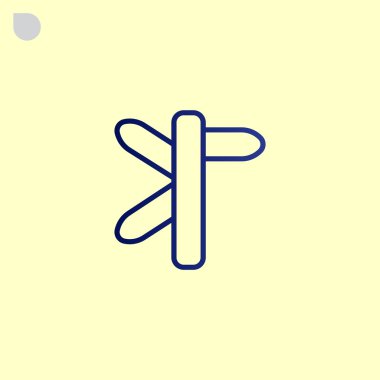 sokak tabelasını simgesi