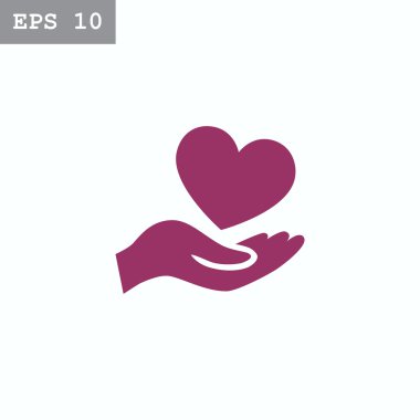 el ele tutuşan kalp simgesi