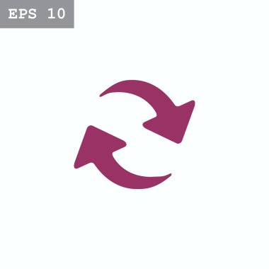 yeniden başlatın, okları simge doldur