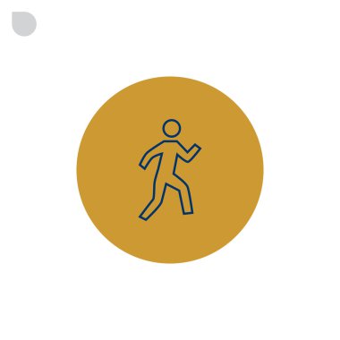 Yürüyen kişi simgesi