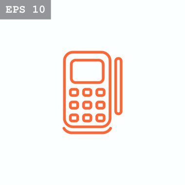 POS ödeme terminal simgesi