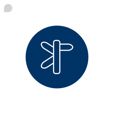 sokak tabelasını simgesi