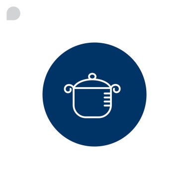 Tencere, yemek pot simgesi