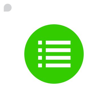 Denetim listesi, görev listesi simgesi