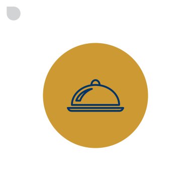 Restoran cloche simgesi