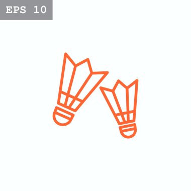 Badminton shuttlecocks simgesi