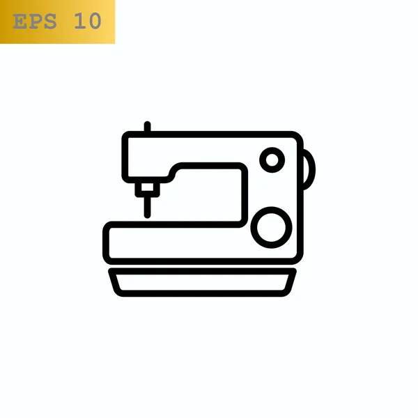 Ícone da máquina de costura —  Vetores de Stock