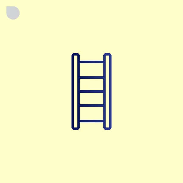 Construction ladder icon — Stock Vector