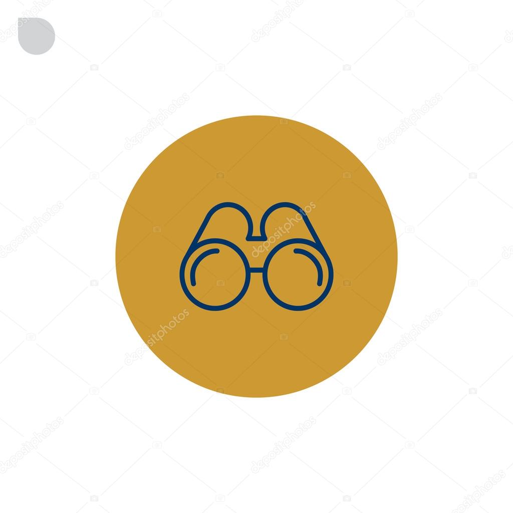 optic binoculars icon