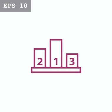 Ödülü podyum simgesi