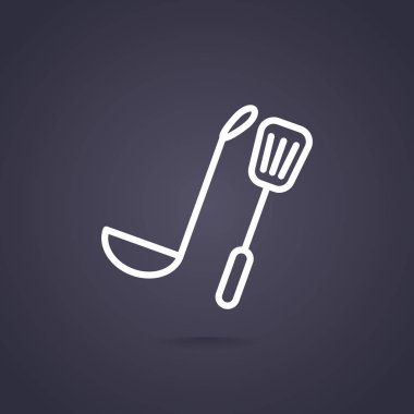 mutfak eşyaları web simgesi