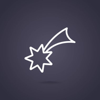 kayan yıldızı web simgesi