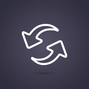 geri dönüşüm Web simgesi