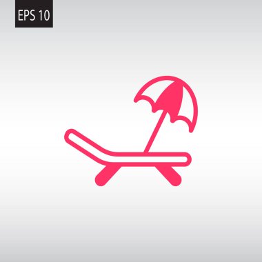 şezlong web simgesi