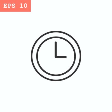 cloack düz stil ikonu