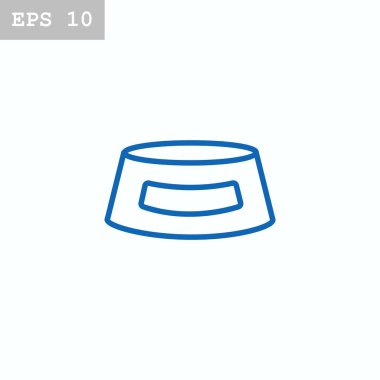 amimal gıda kase simgesi