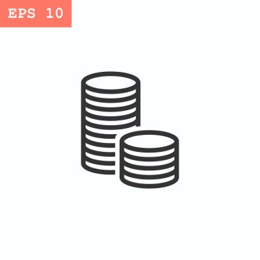 paralar iş ikonları/simgeleri