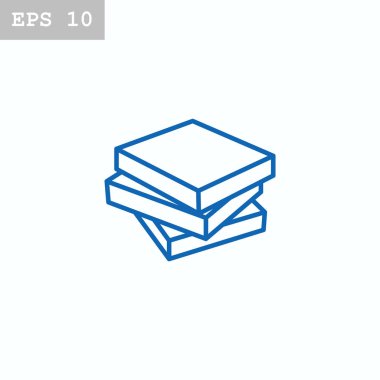 Kitap düz stil ikonu