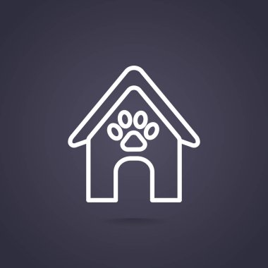 köpek kulübesi web simgesi