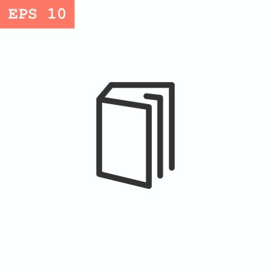 Kitap düz stil ikonu