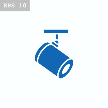 el feneri düz stil ikonu