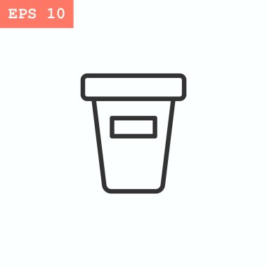 Eve servis içki simgesi