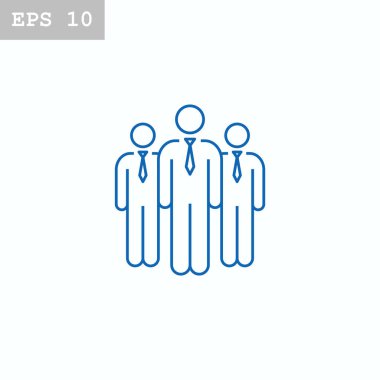 İnsanlar düz stil tasarlamak