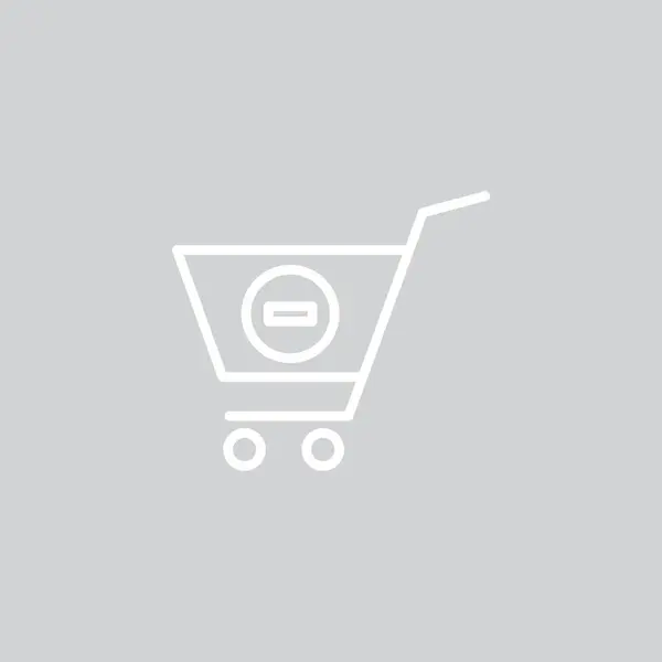 Carro de compras icono web — Archivo Imágenes Vectoriales