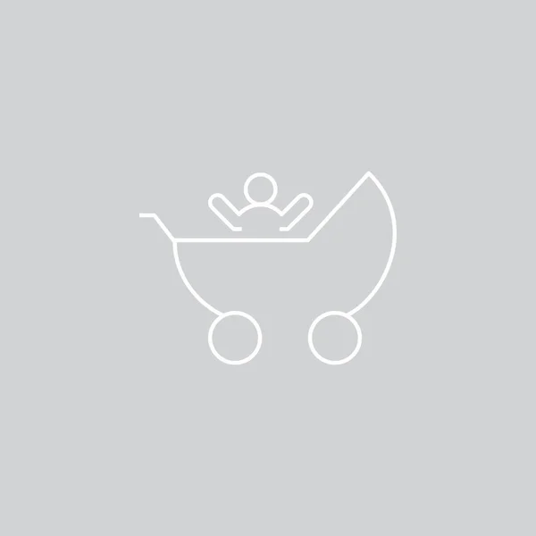 赤ちゃんの web アイコン — ストックベクタ