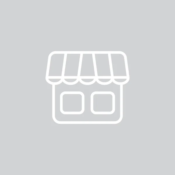 Shop spindelväv ikonen — Stock vektor