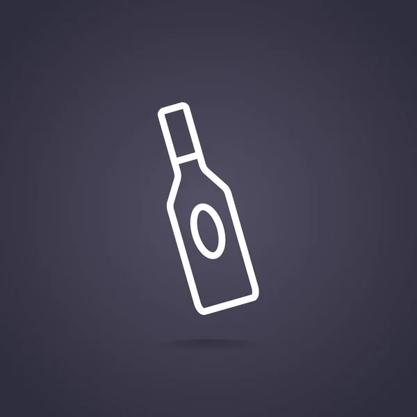 Icono web botella — Archivo Imágenes Vectoriales