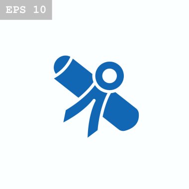 Mezuniyet sertifikası simgesi