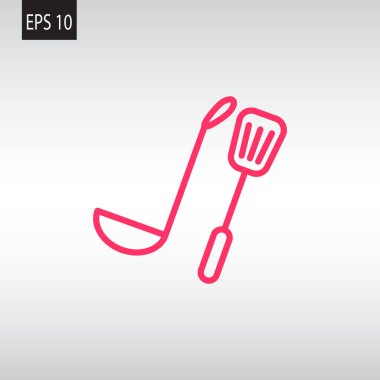 mutfak eşyaları web simgesi