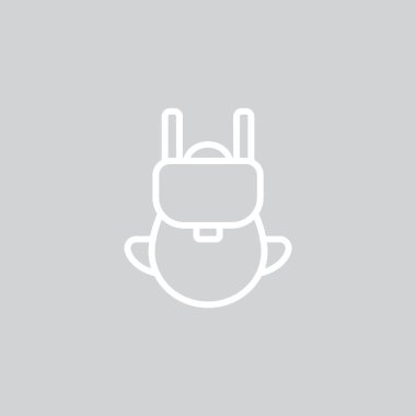 sırt çantası web simgesi