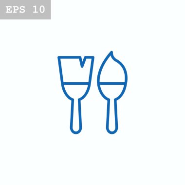 Fırçalar web simgesi