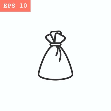 çuval düz stil ikonu