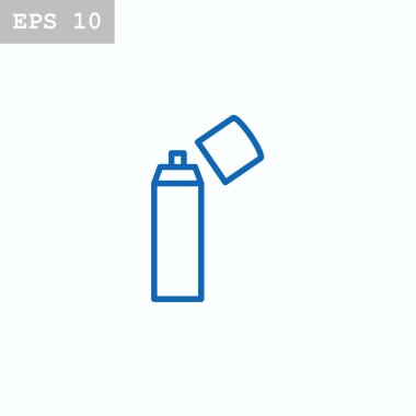 Sprey şişe simgesi