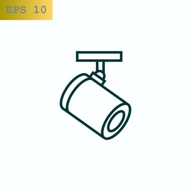 CCTV kamera web simgesi